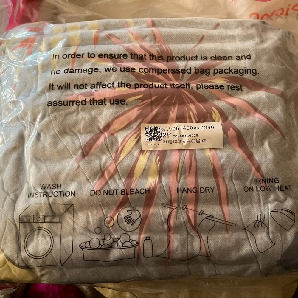 PiccoCassa Floral Sofa Cover- XL